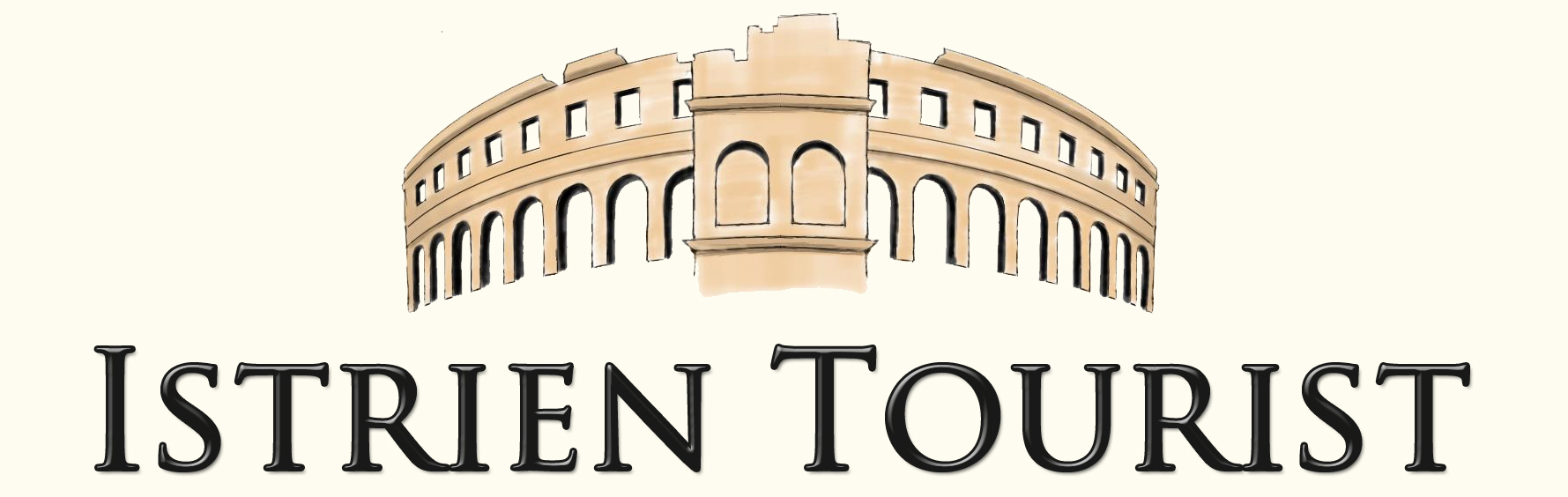 Istrien Tourist Logo und Home Button